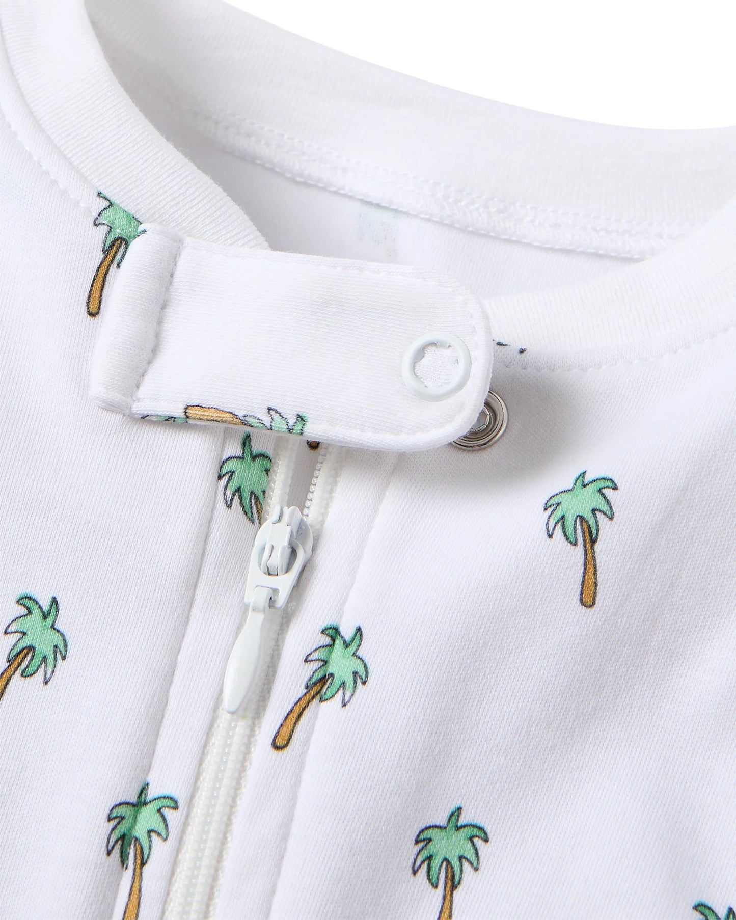 Baby's Pima Romper in Palmier