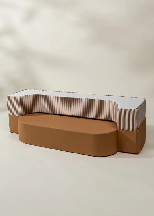 Transformable Vegan Leather Kid Sofa - Shades of Day