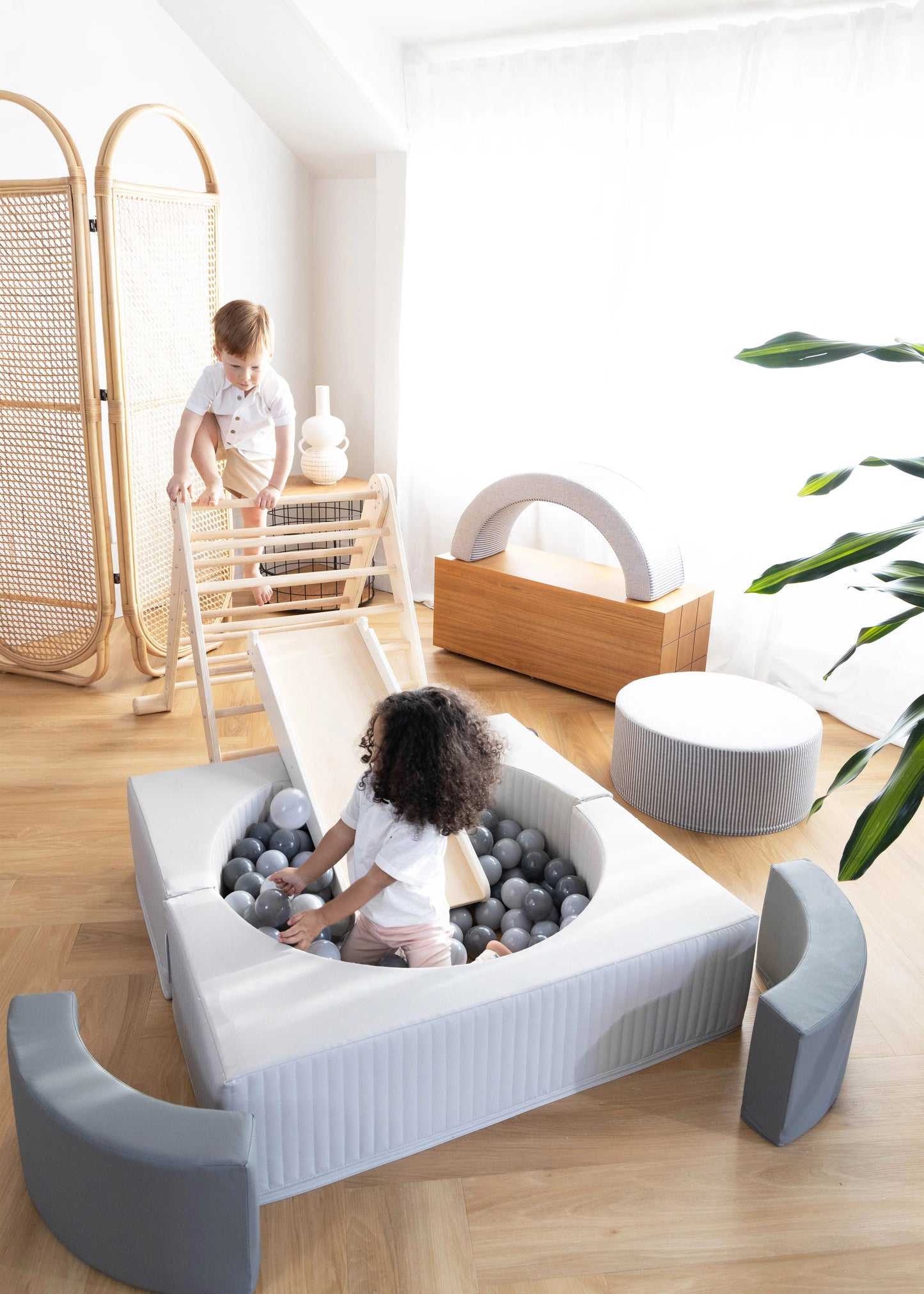 Soft Play Blocks Set and Ball Pit - Shades of Night