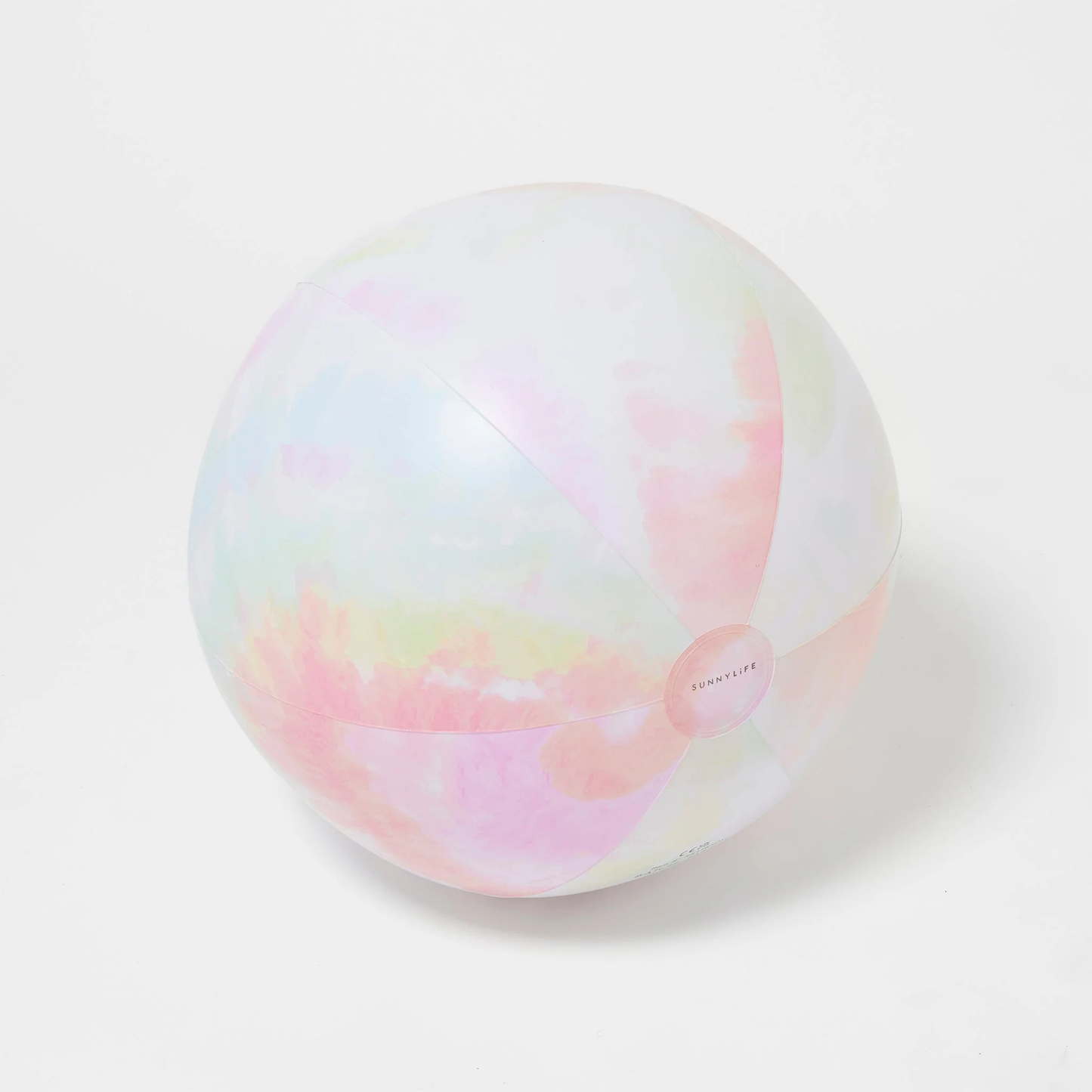 Tie Dye Tube Pool Ring and Ball Set
