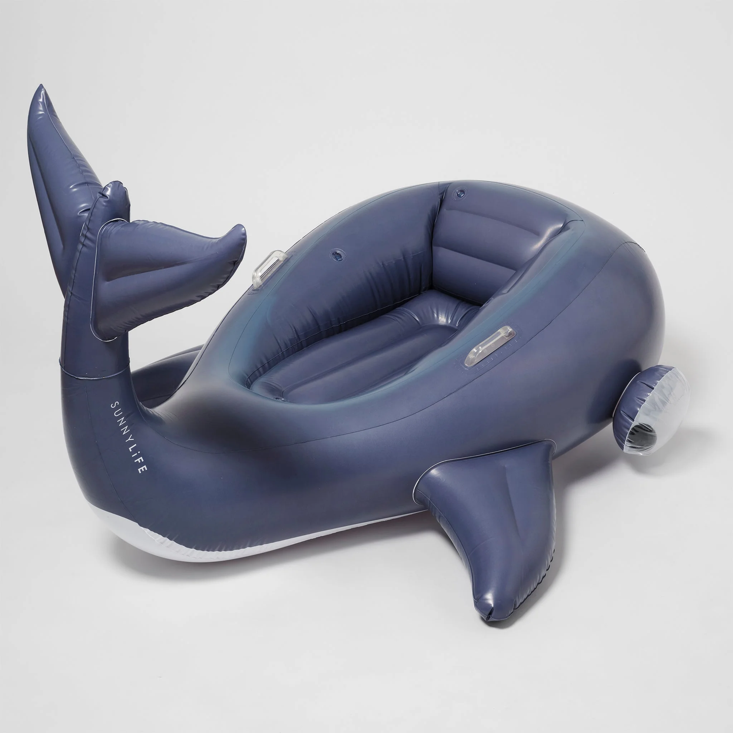 Moby Dick Navy Luxe Ride-On Float
