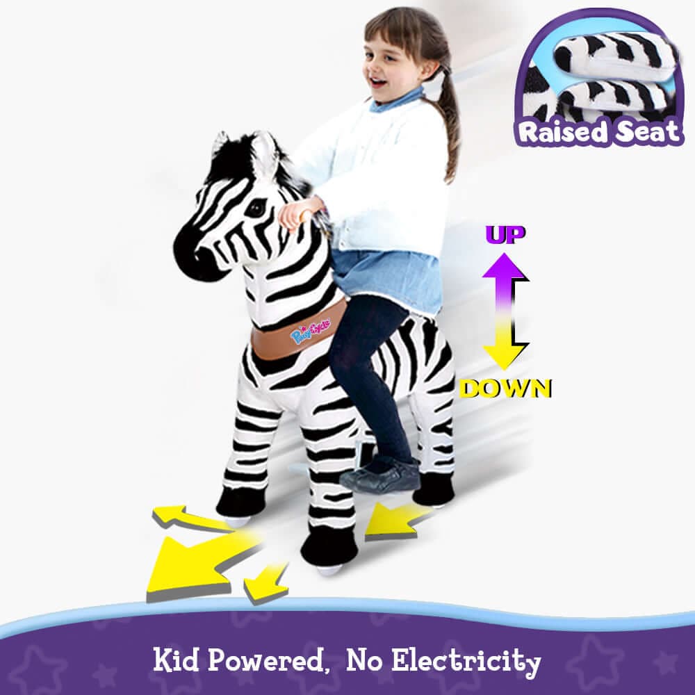 Ride On Zebra Toy