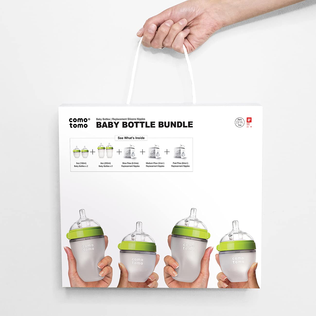 Comotomo Baby Bottle Bundle