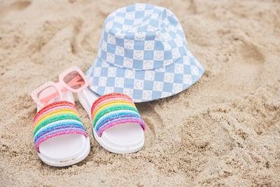 Glitter Rainbow Slides