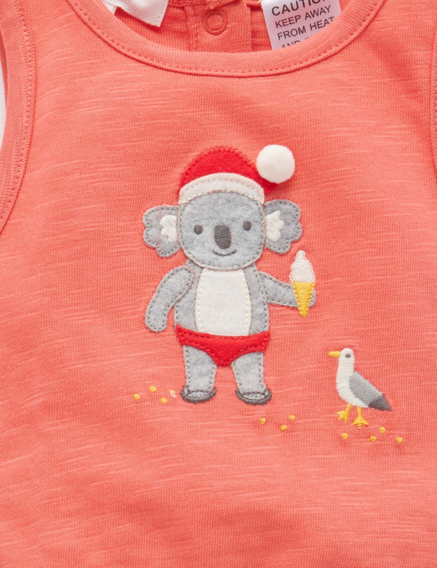 Koala Santa Bodysuit