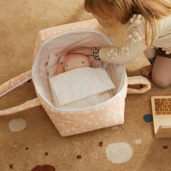 Dots and Rainbows Doll Carrier