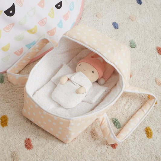 Dots and Rainbows Doll Carrier