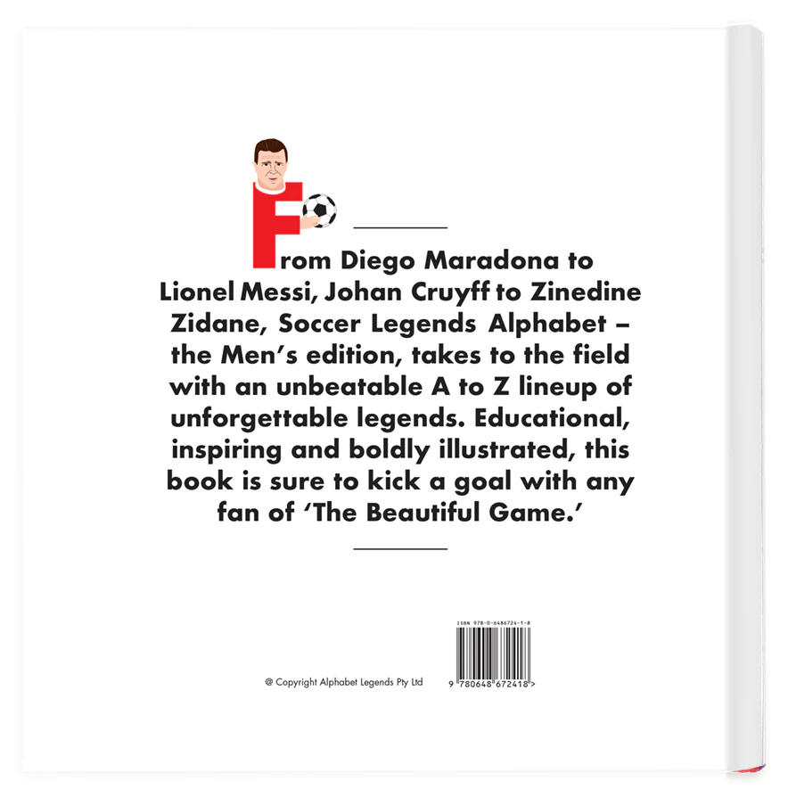 Soccer Legends Alphabet Book: Men