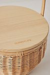 Round Picnic Cooler Basket