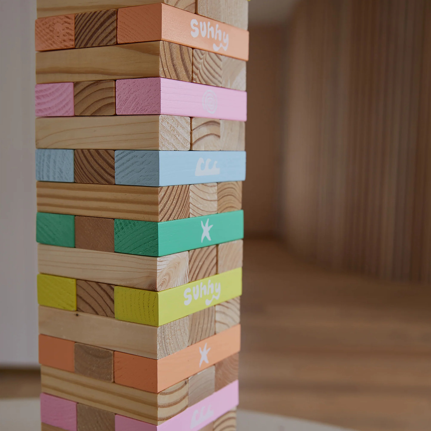 Pastel Gelato Giant Jumbling Tower Pool Side