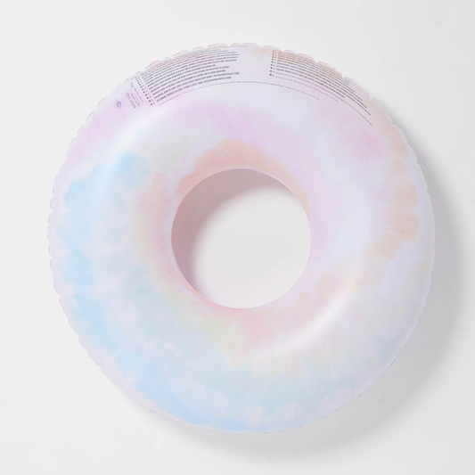 Tie Dye Tube Pool Ring and Ball Set