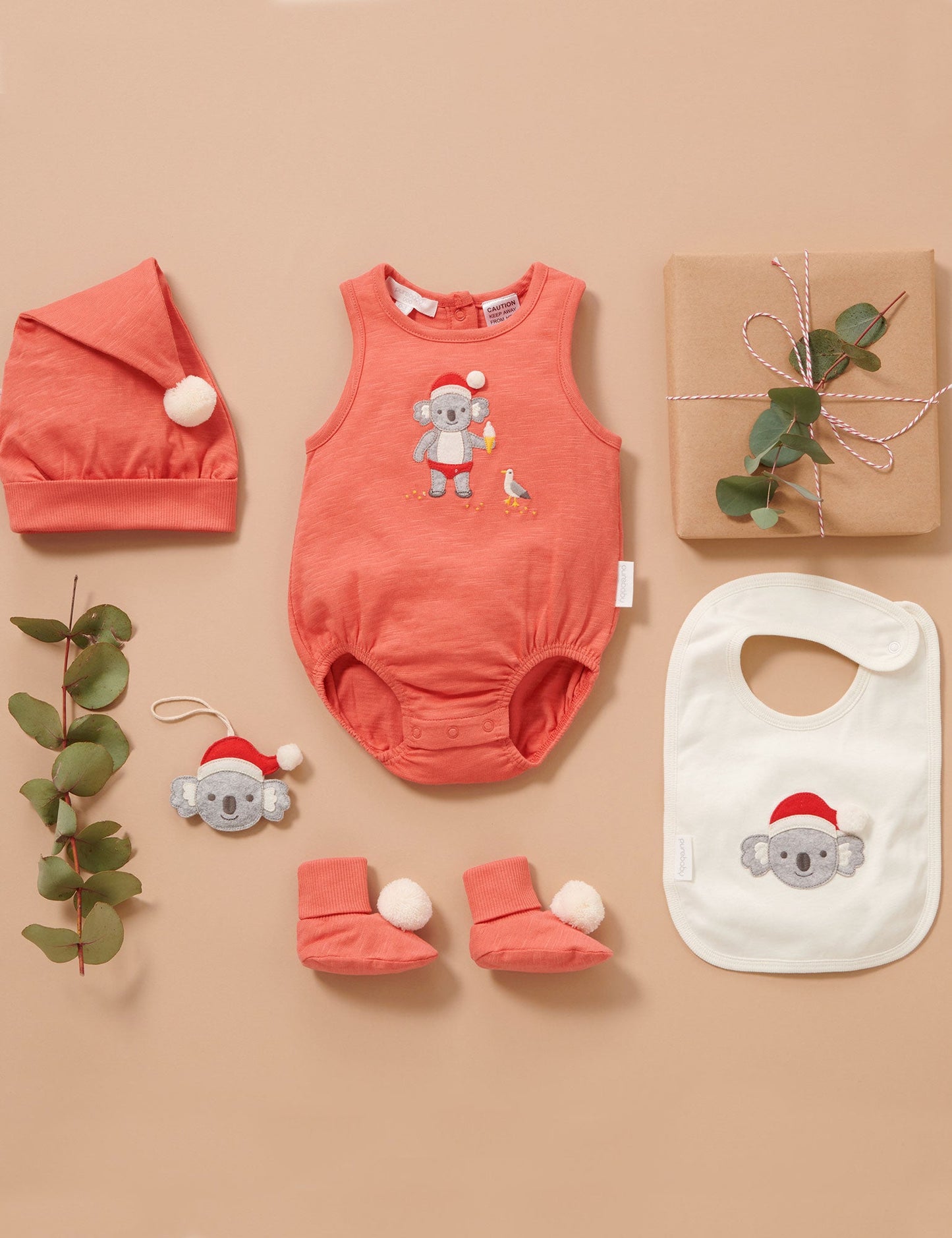 Koala Santa Bodysuit