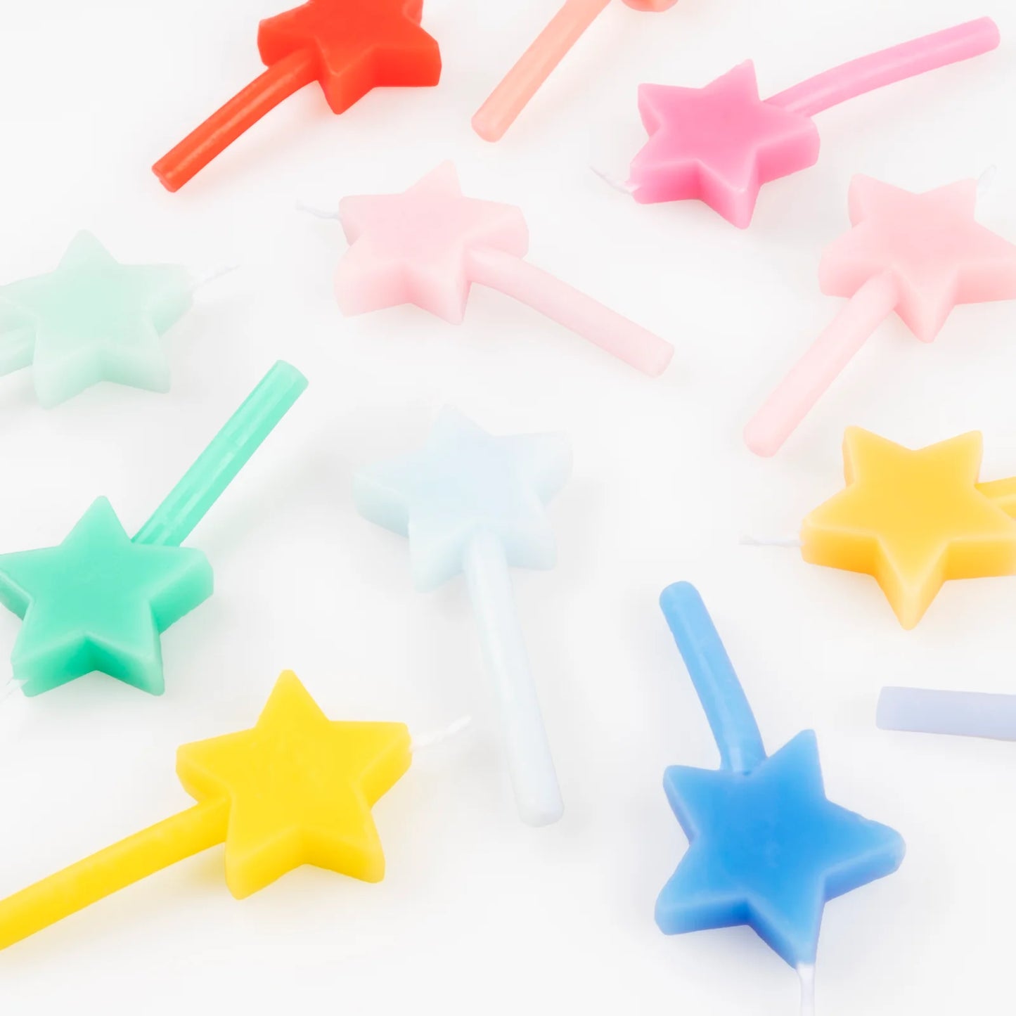 Rainbow Star Candle