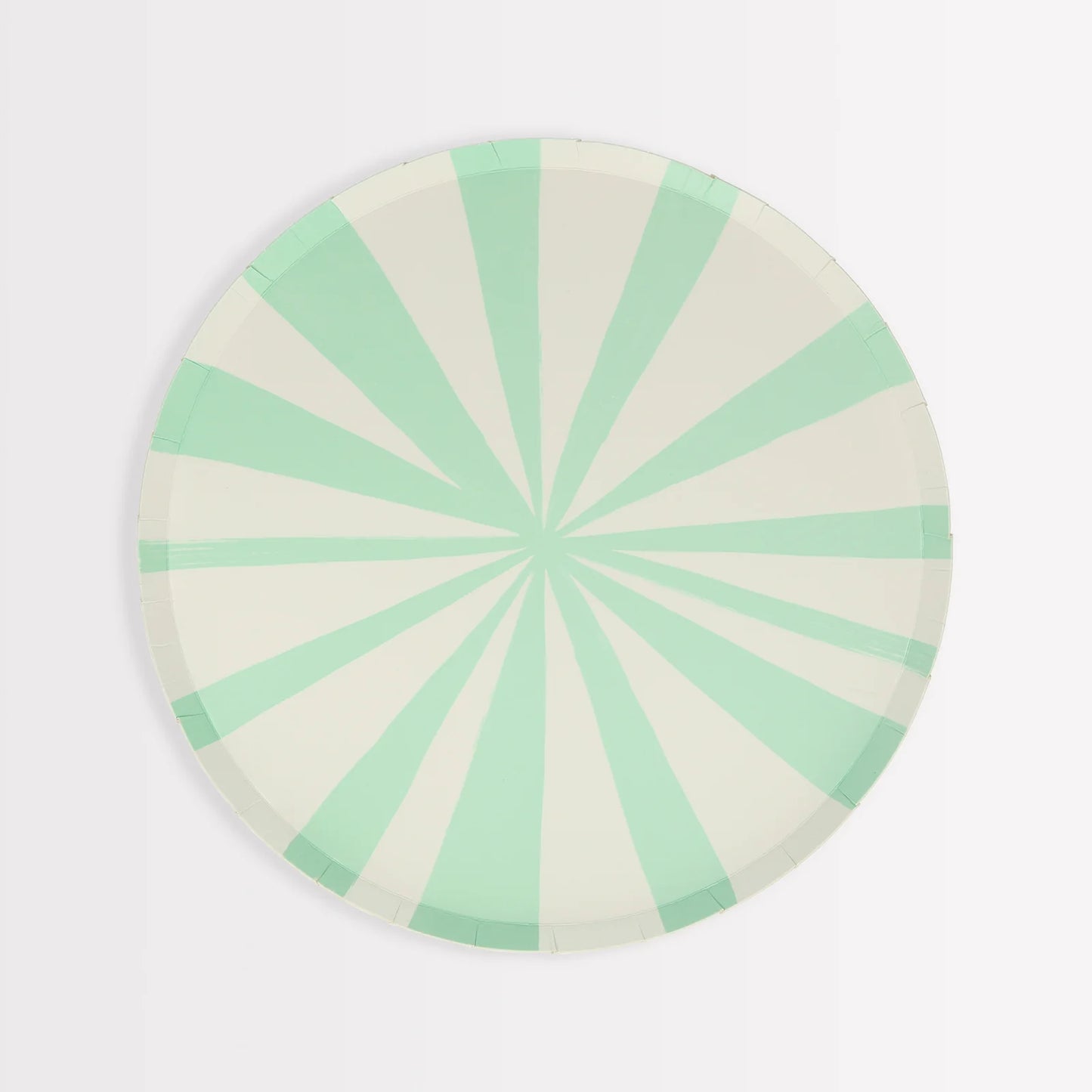 Mixed Stripe Dinner Plates x8