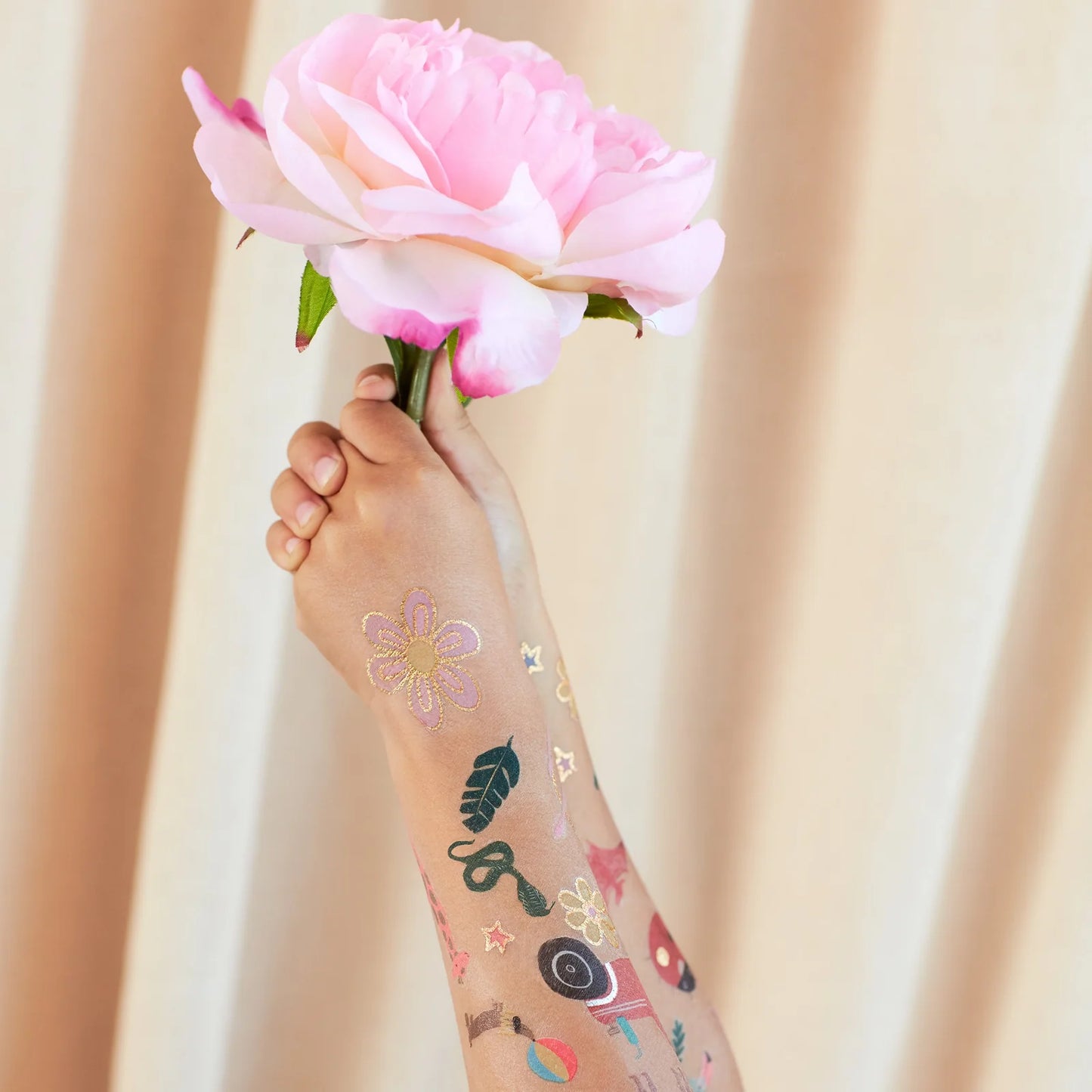 Mermaid Large Tattoos x2