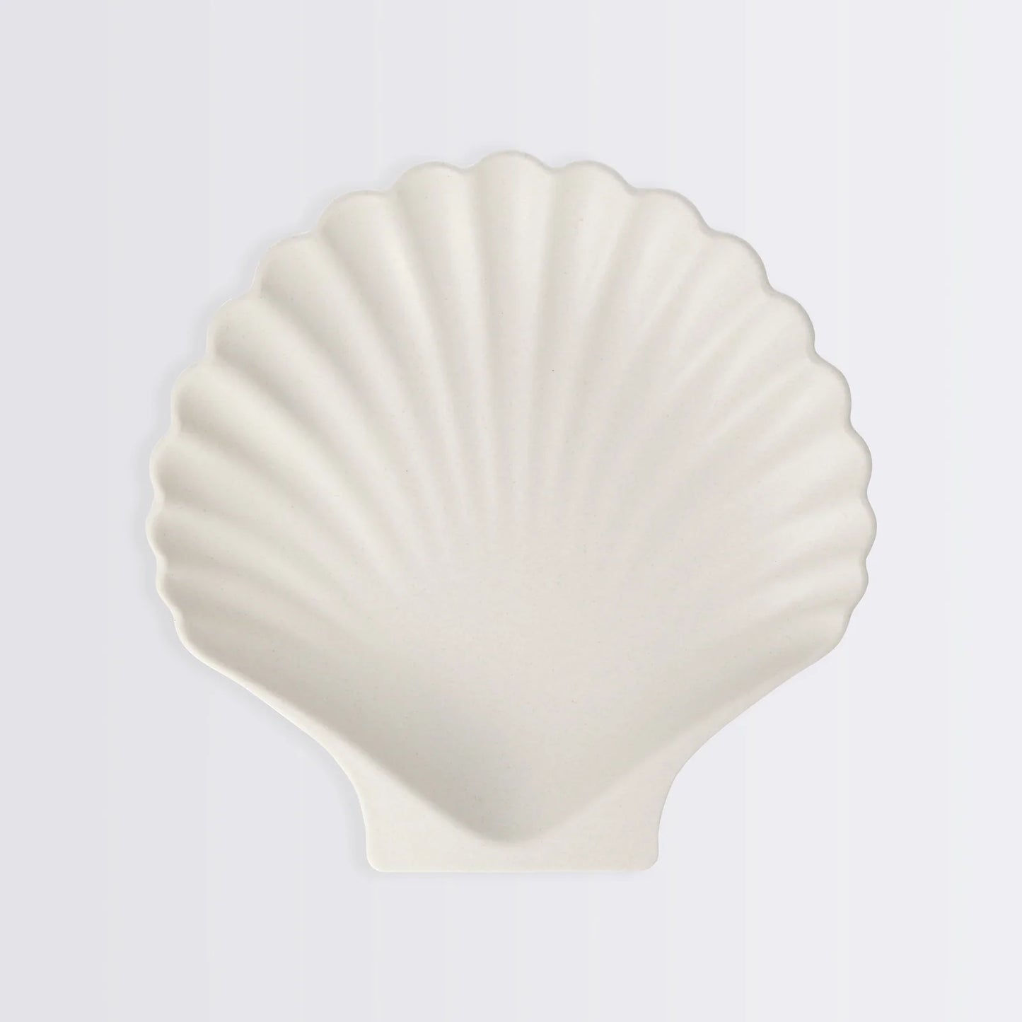 Natural Reusable Bamboo Shell Plates x6