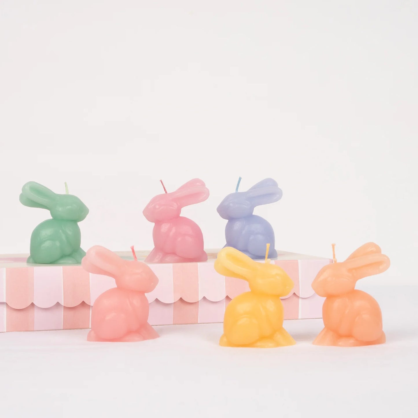 Mini Bunny Candles (x 6)