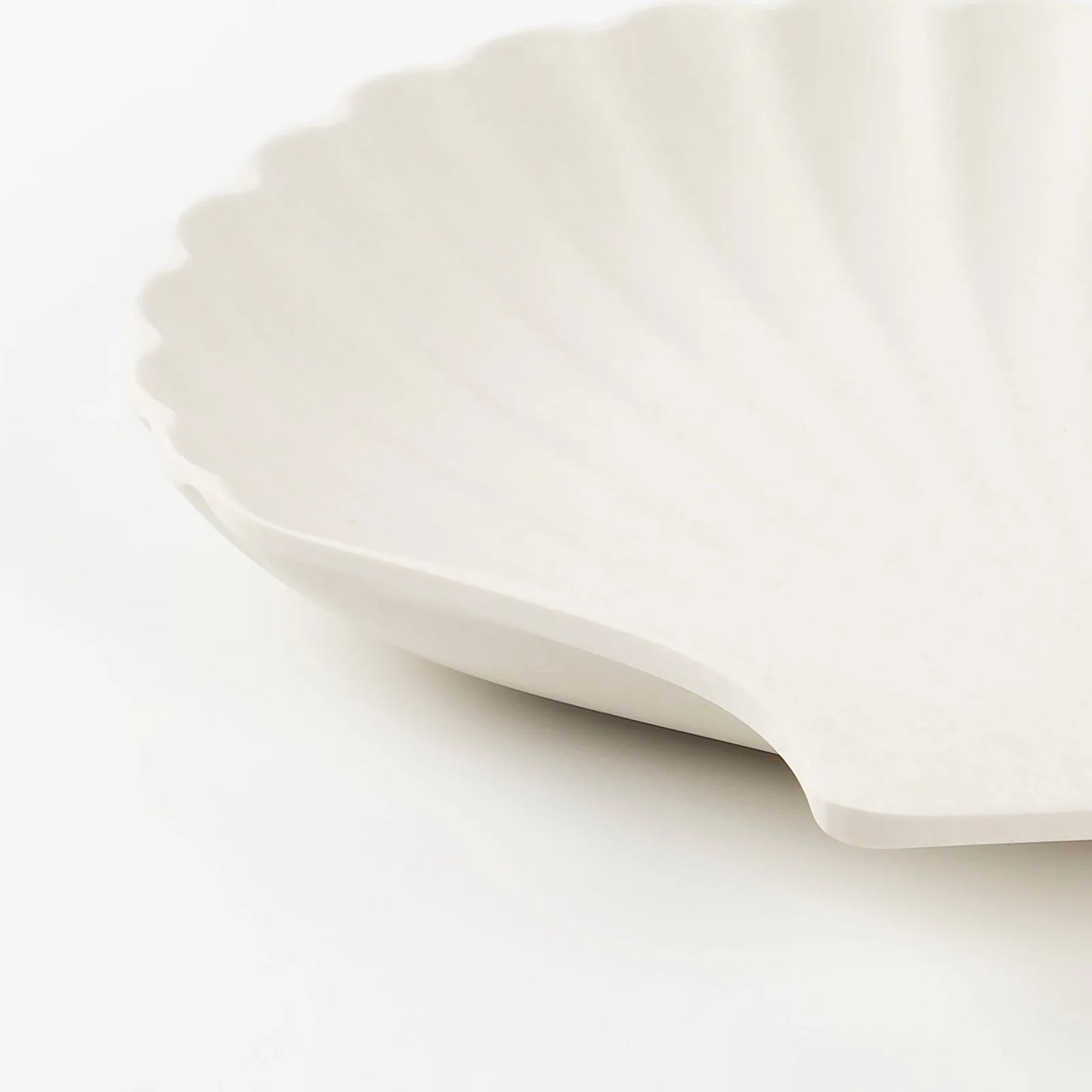 Natural Reusable Bamboo Shell Plates x6