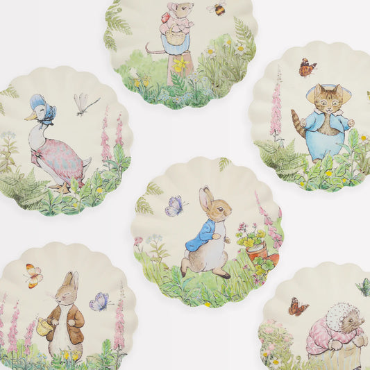 Peter Rabbit™ Reusable Small Plates (x 6)