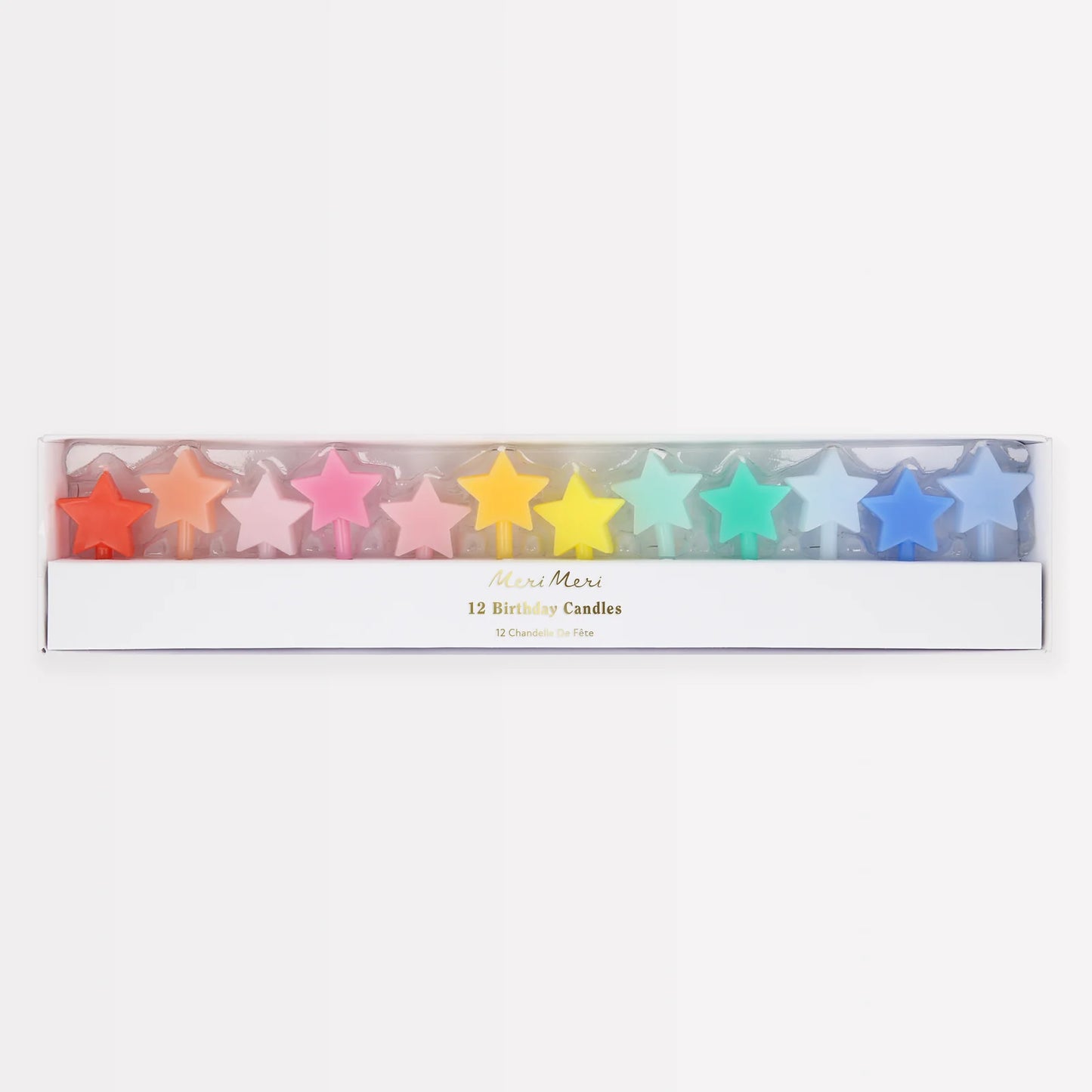 Rainbow Star Candle