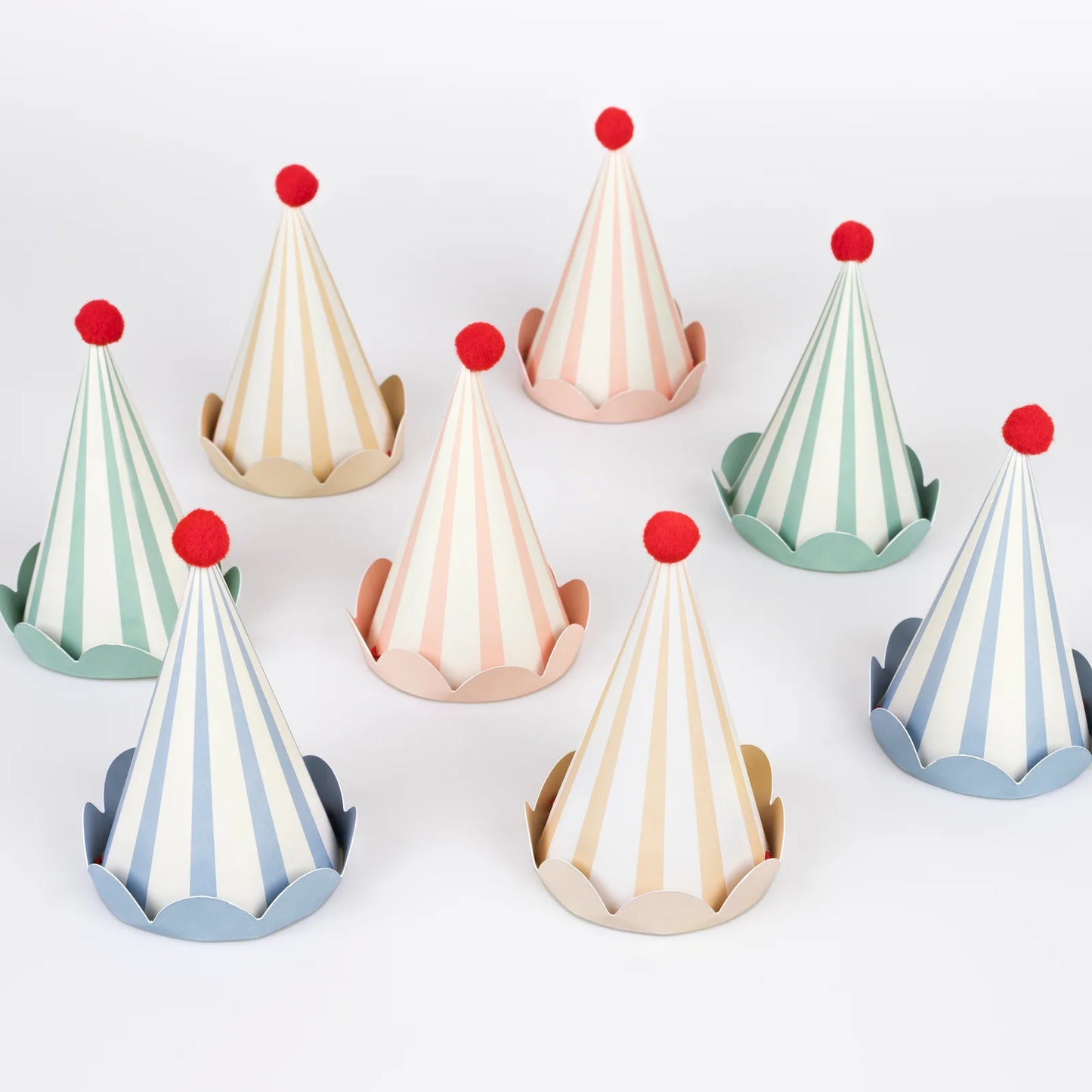 Stripe Pastel Party Hat