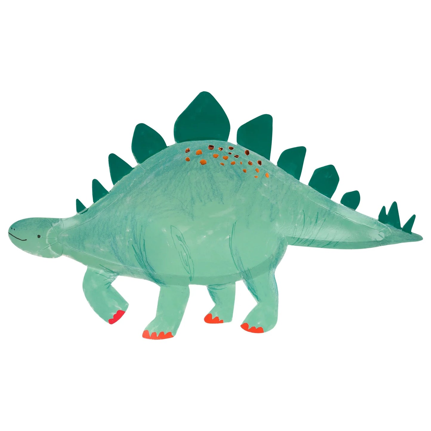 Stegosaurus Platters x4