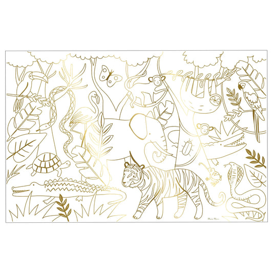 Jungle Coloring Posters x2