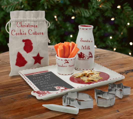 Santa's Cookie Platter w/ cutters