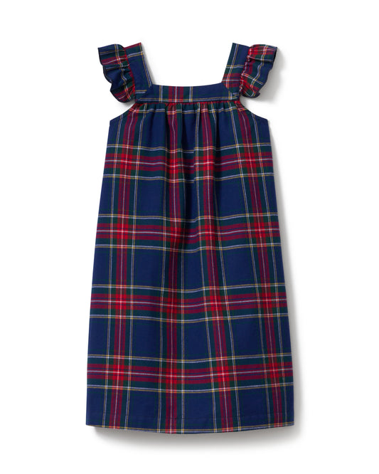 Children's Twill Clara Nightgown In Windsor Tartan