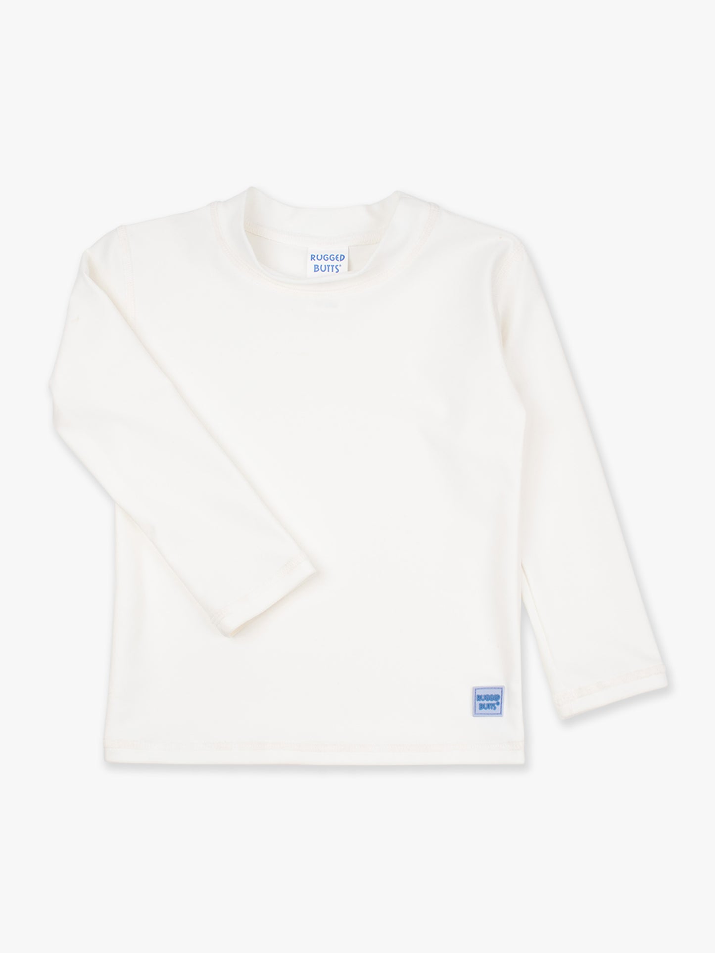 WHITE Long Sleeve Rash Guard