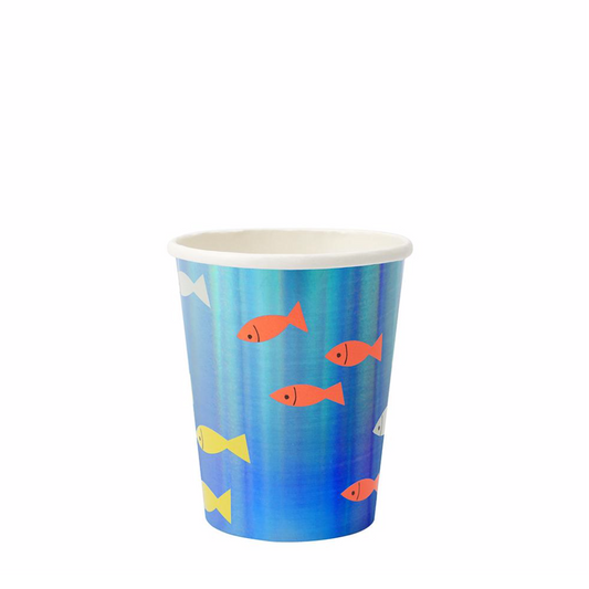 Under the Sea Cups (Pack of 8)