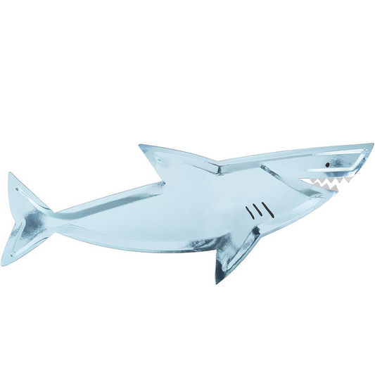 Under the Sea Shark Platters (Pack of 4)