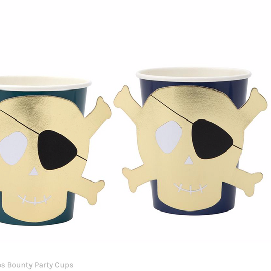 Pirate Party Cups (Pack of 8)