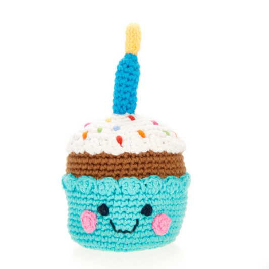 Fairtrade Friendly Cupcake Rattle